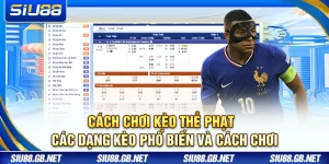 Cách Chơi Kèo Thẻ Phạt – Các Dạng Kèo Phổ Biến Và Cách Chơi