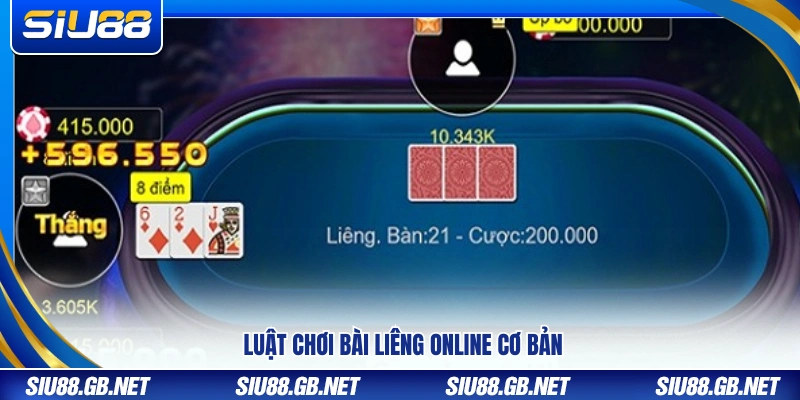 Những quy tắc cơ bản khi chơi bài Liêng online